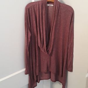 Michael Stars drape neck tunic